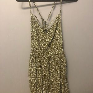 Black and white hollister romper NWT